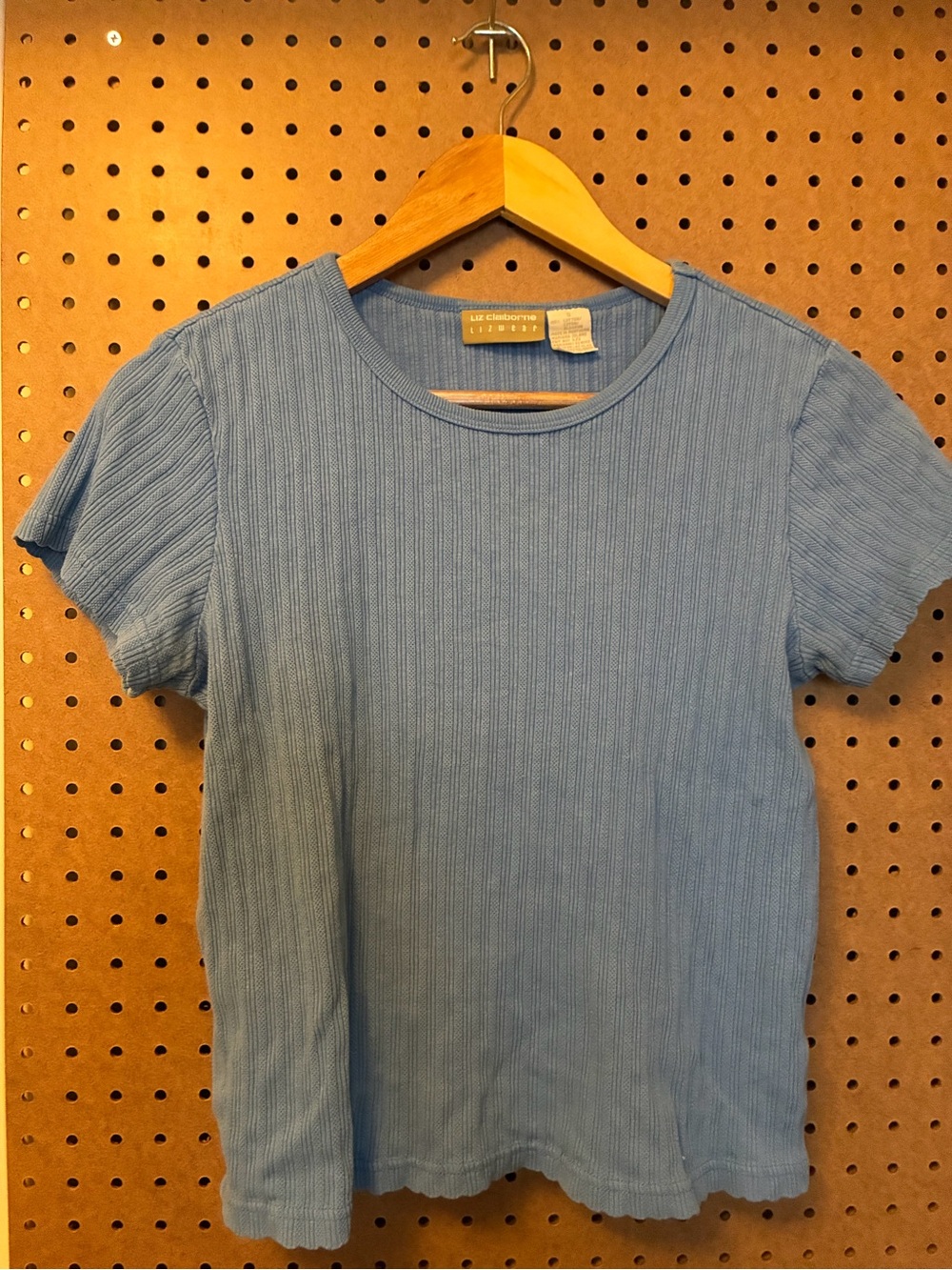 Blue short sleeve shirt